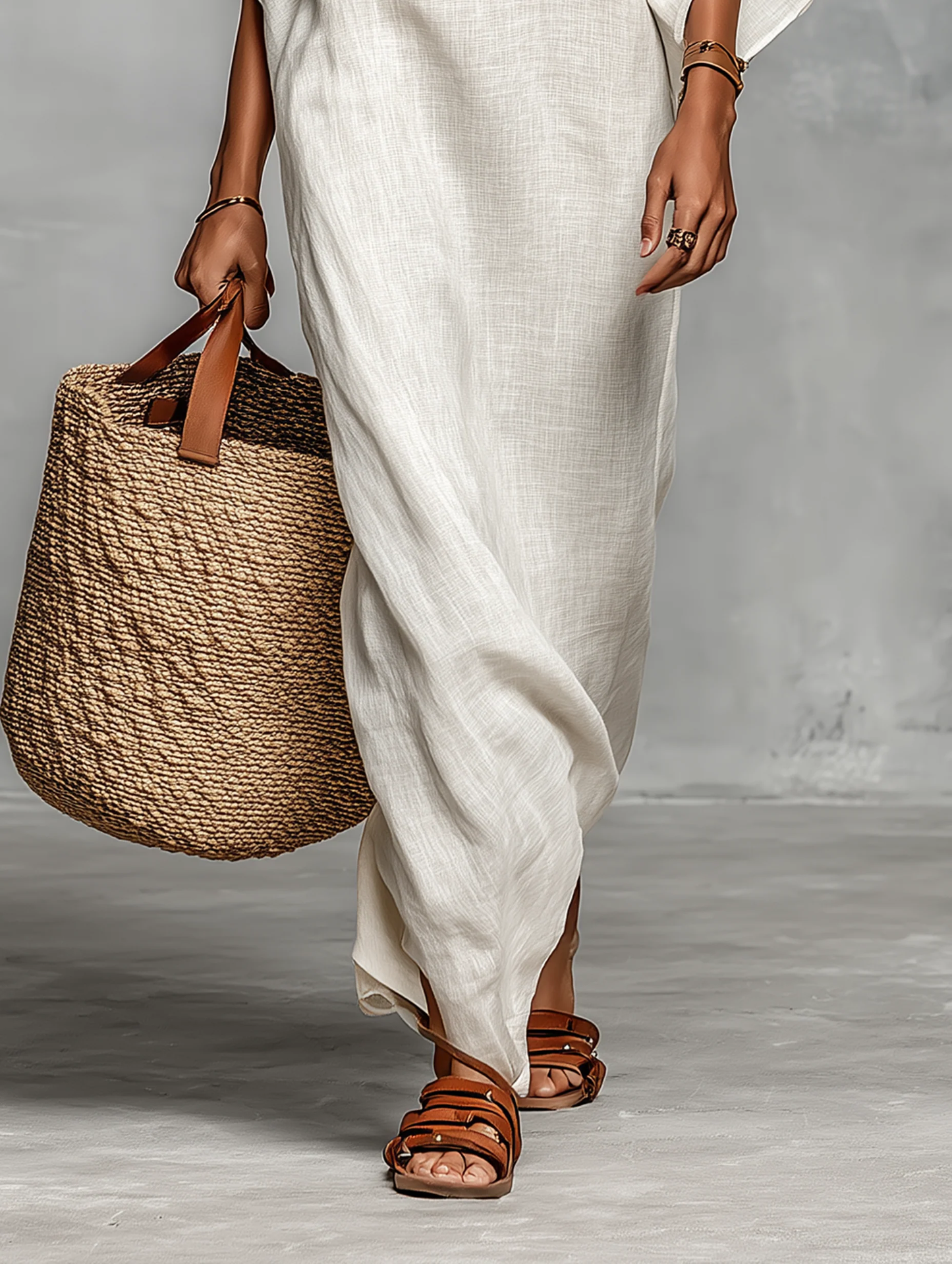 Lovisa | Off-Shoulder Maxi-klänning med Batwingärmar